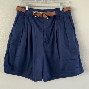 Vintage Princeton Club Shorts with Belt